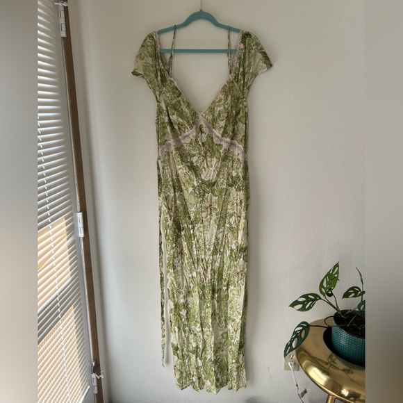 🌹🌹GORGEOUS NWT ANTHROPOLOGIE GARDEN MIDI DRESS XL 🌹TRULY STUNNING🌹 - Picture 6 of 6